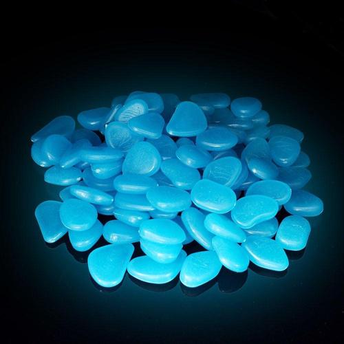 야광 자갈 200p 정원 원예 조약돌 블루 WFLOTTL