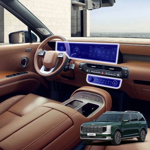 Brov 현대 팰리세이드 LX3 차량용 내비게이션 논글레어 지문방지 보호필름 무광