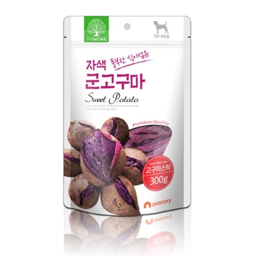 더내추럴 자색 군고구마스틱 300g
