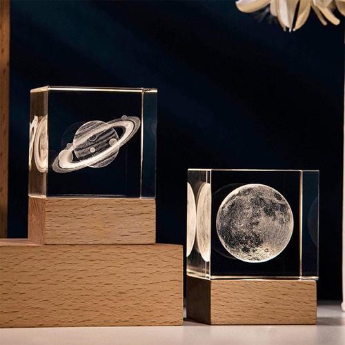 우주인 크리스탈 수정구 무드등 오르골 결혼 집들이 선물