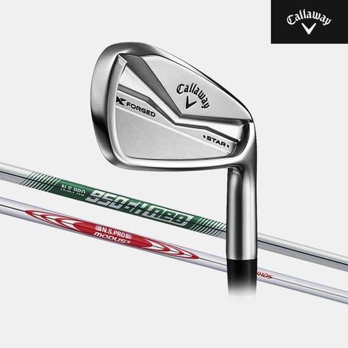 [캘러웨이]코리아정품2024  X-FORGED STAR PLUS 스틸 단조 아이언세트 모음남성용8i/5~SW