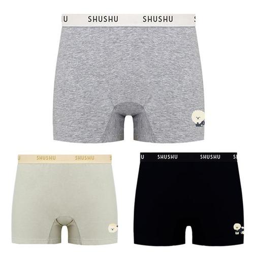 보리보리 [제이코튼]3종 순면 여자사각팬티 여성드로즈 질염예방 학생팬티 이지웨어 속바지팬티