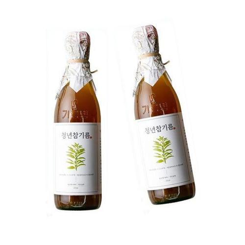 [셀러허브 식품]저온압착 청년참기름 350ml