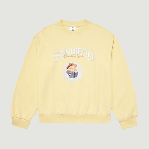 [행텐주니어]행텐틴즈 여아 샌디에고 원더베어 그래픽 맨투맨_401(14480-131-601-07)