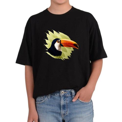 에이치플러스몰 오버핏반팔티 토코투칸 열대새 큰부리새 다양한색상 전사이즈 WFKC7DI