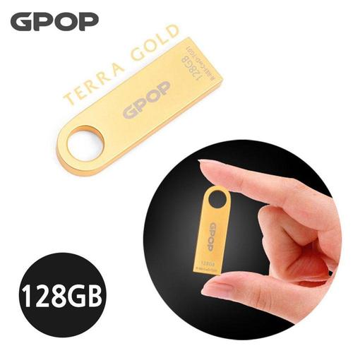 GPOP 테라골드 메탈 USB 메모리 128G WFNFE2T