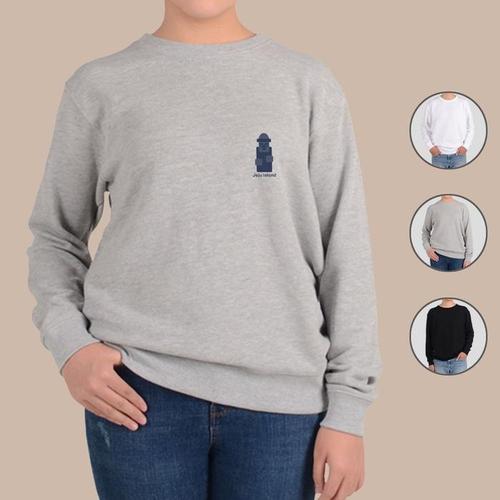 [BZJL3OP6_4C]맨투맨 전색상 제주도 홍보 여행 상징 디자인