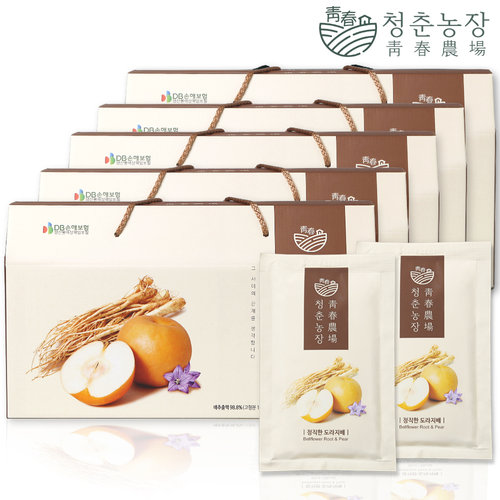 청춘농장 도라지배즙 5박스 총 150포