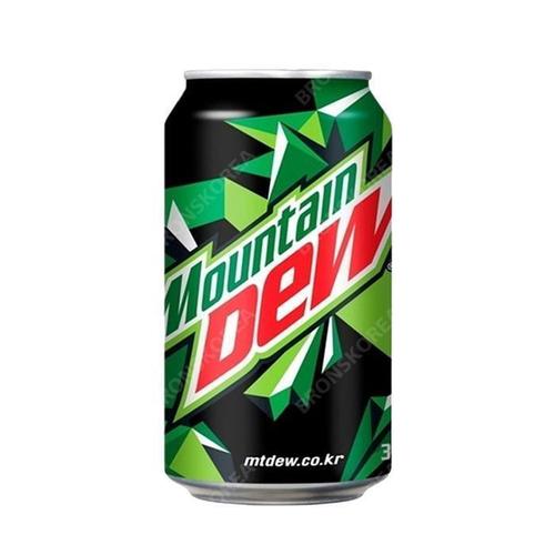 [롯데]롯데 마운틴듀 355ml X 24캔 탄산 청량 음료수 사이다 (11771680)