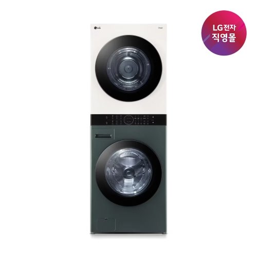 LG전자 [LG전자 직영] LG 트롬 오브제컬렉션 워시타워 W20GEAN (세탁23kg 건조20kg)