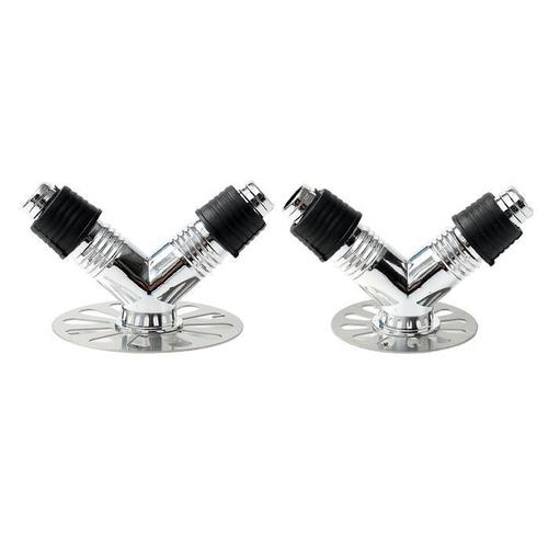 역류방지 세탁기 배수구 트랩 2p세트 (2구 Y형)하수구 DT1341780