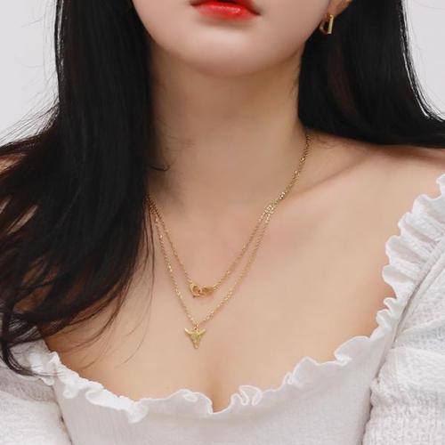 [헤스티아][핑크선물포장+쇼핑백] Cynthia Surgical Steel Necklace / 서지컬(써지컬) 목걸이