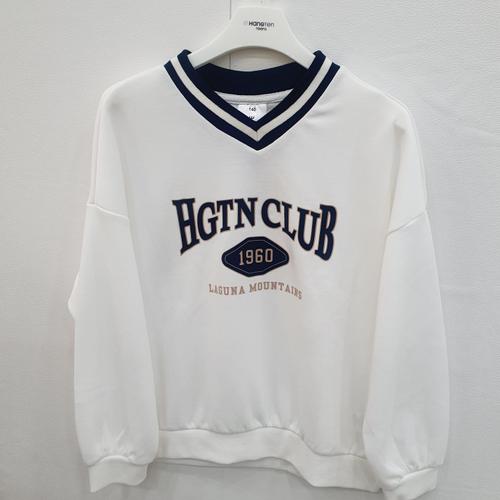 [행텐주니어][모다인천]행텐틴즈  브이넥 레터링 티셔츠(14530-131-601-07 )_IC