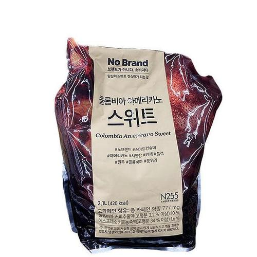 [에이알비티]콜롬비아 아메리카노 스위트 2.1L x 2개 m76386 (30460035)