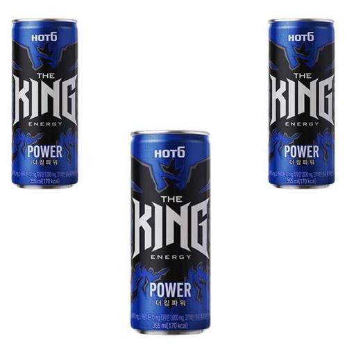 [롯데]무료배송 핫식스 더킹 파워 355ml 24캔 박스포장 이온음료 스포츠음료 (27347981)