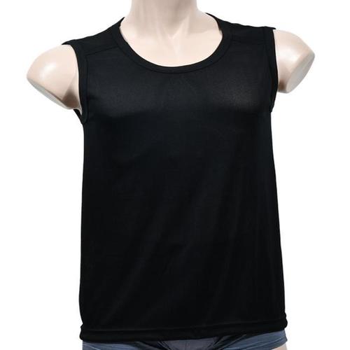 명화수산 남자 라운드넥 쿨링 여름 기본 나시티 민소매