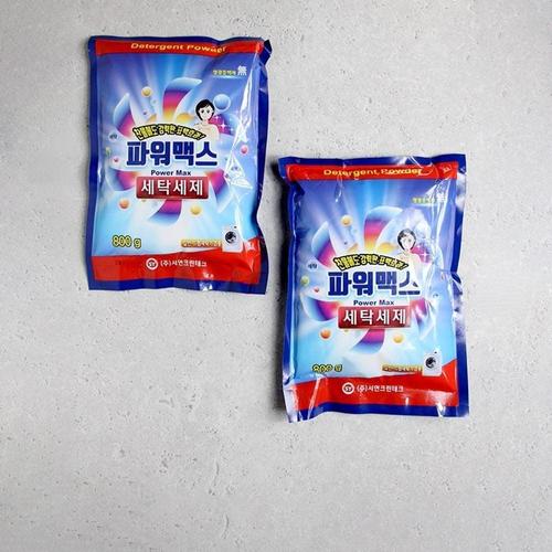 파워맥스 세제 가루세탁세제 세탁세제 800g 세탁용세제 WFKRF8G