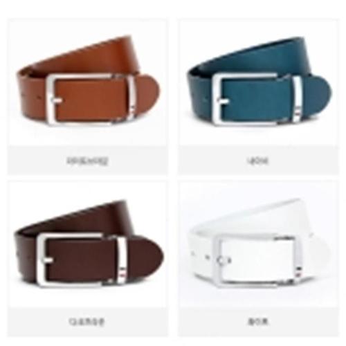 셀러허브 [RG41922U]젊은감성 20대 30대 남자 통가죽 벨트 남편선물