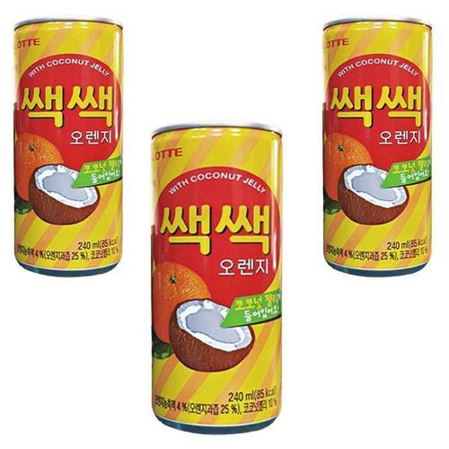 [롯데][롯데] 무료배송 롯데 쌕쌕오렌지 240ml 30캔 (10564717)
