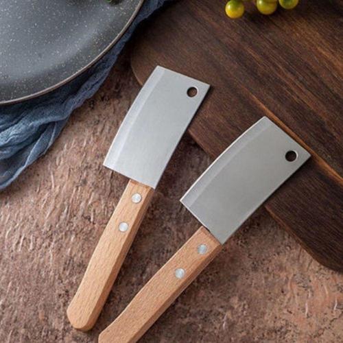 치즈과도 캠핑 홈카페 재료손질 한손크기 미니중식도 앙증맞은 WFJ7BNO