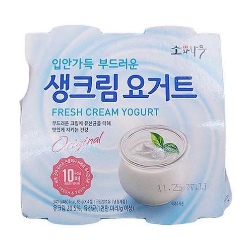 동원 F_B 소와나무 요러브 생크림 85G X 4입 X 3개 e80202