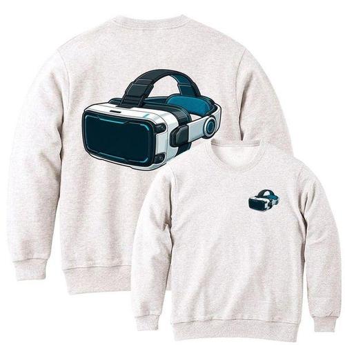 하프클럽 [에이치플러스몰]맨투맨앞뒤 게임 VR헤드셋 리얼 아트 AI 그림 남녀공용 전사이즈