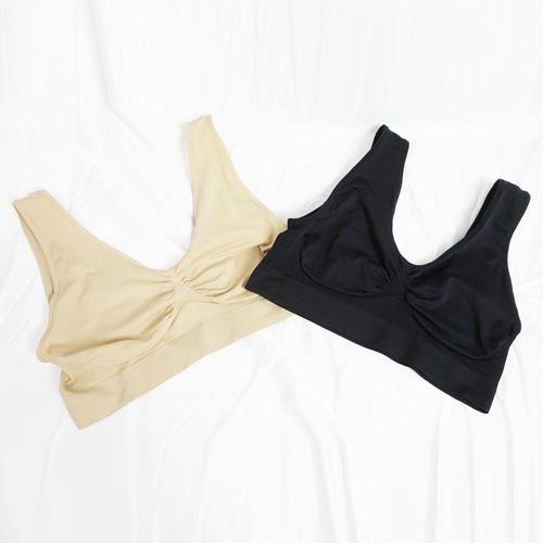 노와이어 브라탑 여름이너 브라 요가 스포츠브라 [W6F7E47]