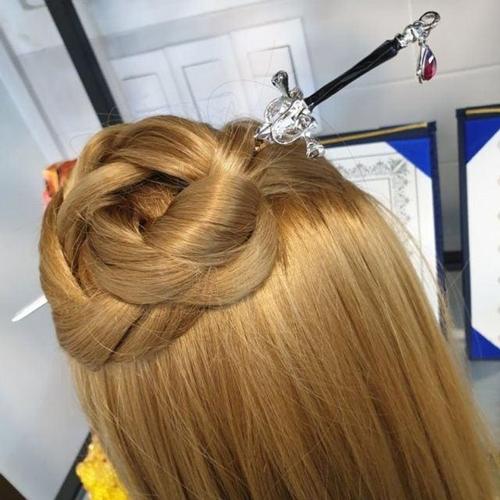 코스튬 헤어장식 칼모양 검 비녀 오타쿠 WFIL1ZS