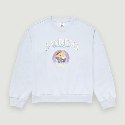 [행텐주니어]행텐틴즈 여아 샌디에고 원더베어 그래픽 맨투맨_261(14480-131-601-07)