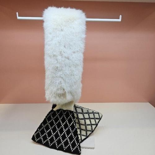 셀러허브 미센스 HC42 쁘띠  니트 털 목도리 니트, 퍼, 목도리 MB4-AFM511Z