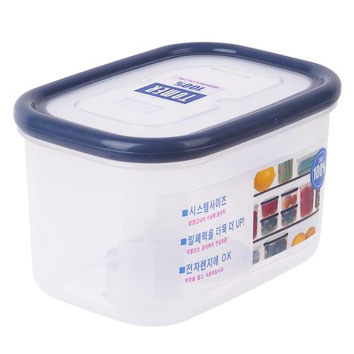 국산 냉장고 정리 토마 직사각 밀폐 용기 2호 550ml (WF6CCA0)
