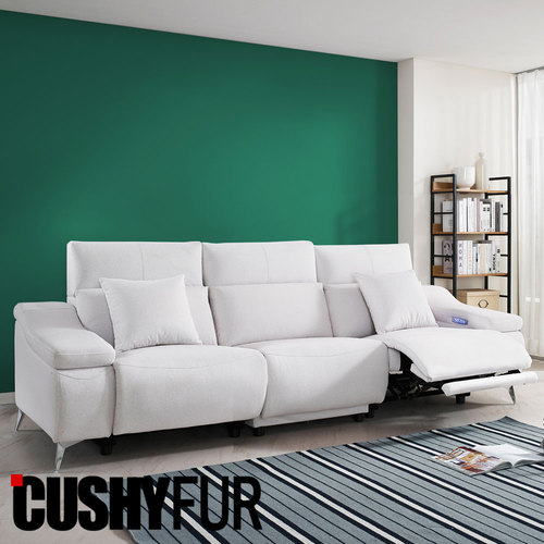 저스틴 [쿠시퍼]이태리 코모도 4인용 투모터 전동 리클라이너(CT-903-4EF)