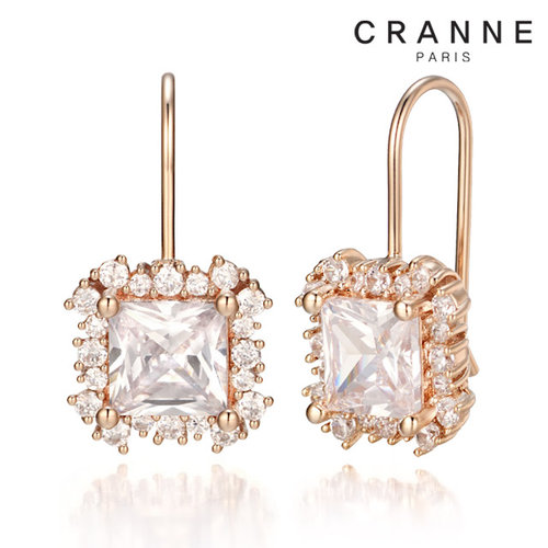 끄란느  엔틱 큐빅 귀걸이 C8EB003
