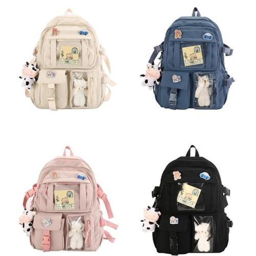 [리디아넬]여성 대학생용 큐티 백팩 노트북가방 J21177 백팩가방 (16847289A)