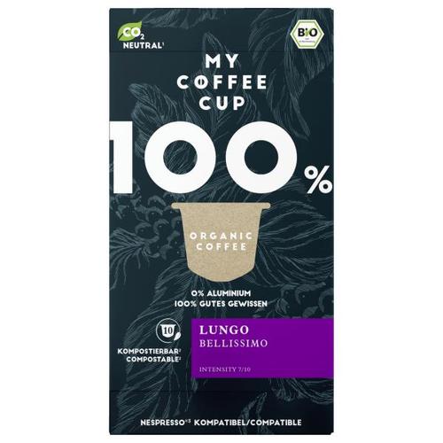 [해외] My Coffee 마이 커피 컵 룽고 벨리시모 10캡슐 55g