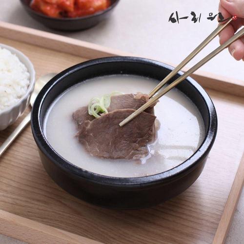 갤러리아_70년 전통의 사리원 한우고기곰탕 450g 3팩
