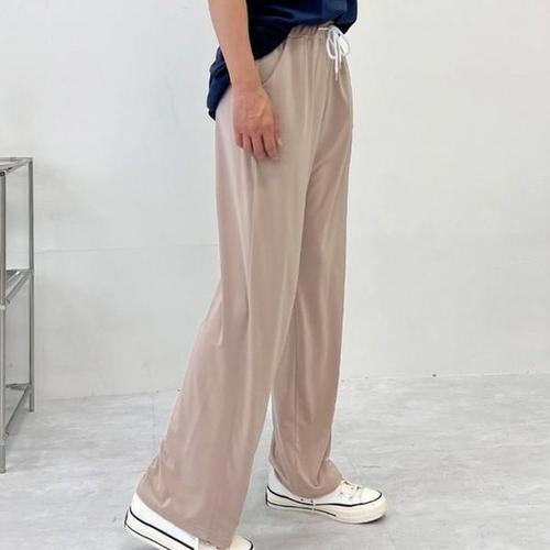 [셀러허브_여성트랜드패션]남성 여름 와이드 학생 서빙 알바 팬츠