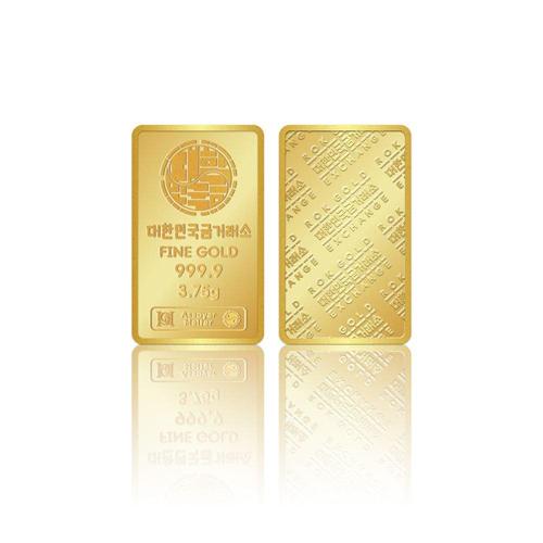 갤러리아_대한민국금거래소 골드바 3.75g_고급케이스