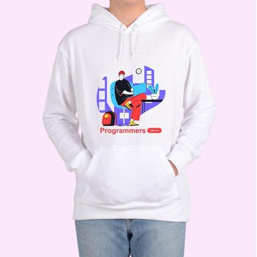 후드티 전색상 재택근무 프리랜서 a 디자인티셔츠 WFG3X3I