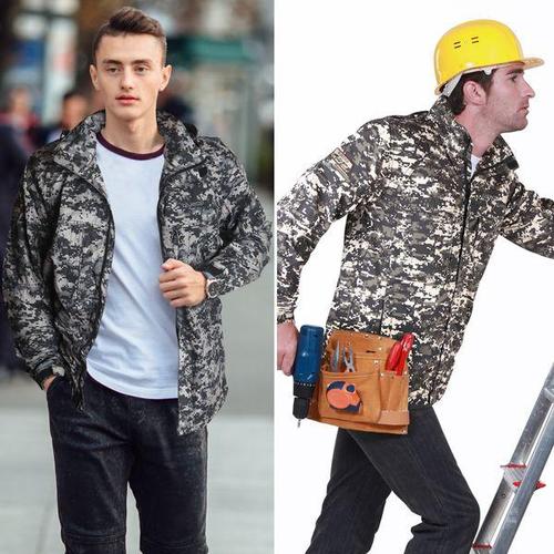 [블루캡]BL밀리터리 바람막이 야상점퍼 작업복