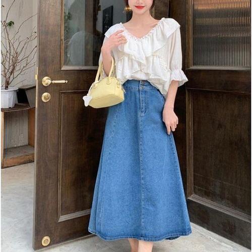 [끌레아]G126050 고퀄 프릴 블라우스