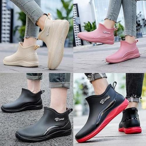 [셀러허브_여성트랜드패션]ONM 레시브 소프트 로우레인부츠 장마철 남성 여성 패션