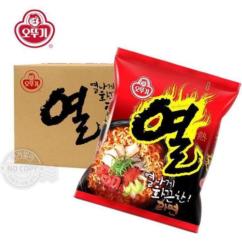 [대용량과자][과자센타]N40-[박스]열라면120g 40입 (13954946)