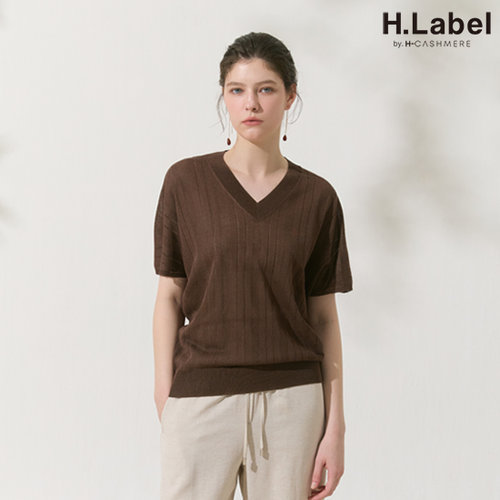 [최저가][H.LABEL] LINOIR 26SS 린넨 블렌디드 돌먼 니트 3종 + 이너탑 1종 2