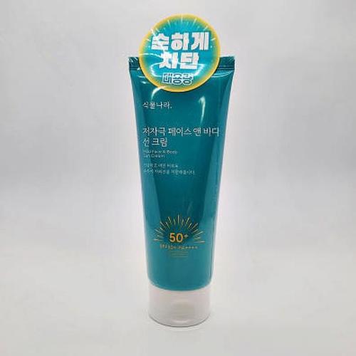 식물나라 산소수 페이스 앤 바디 저자극 선크림 150ml(SPF50+) x2SET (AD)