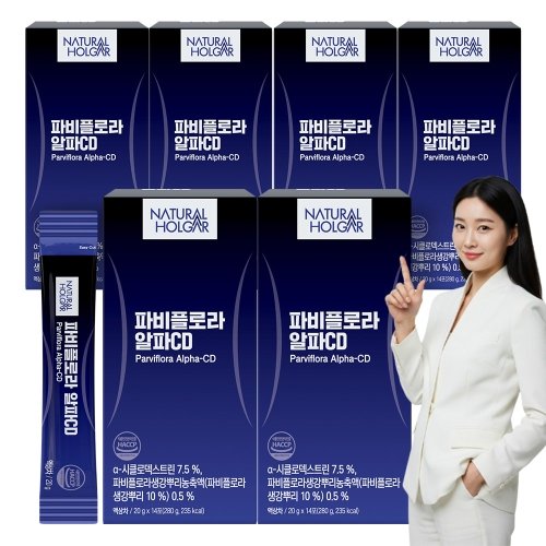 [네츄럴올가] 파비플로라 알파CD 6박스 (박스당 14포)