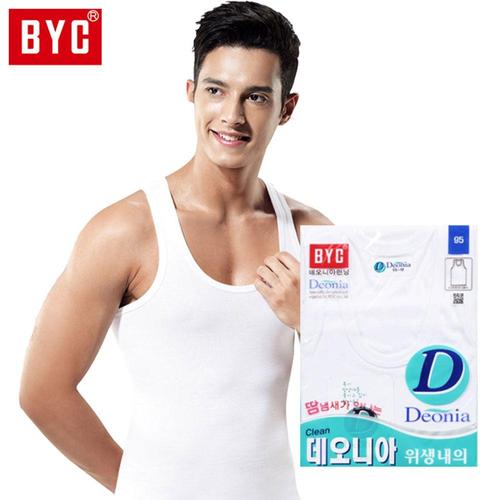 BYC 남성 데오니아 땀냄새방지 민소매런닝 DOLD7001 (W9D5111)