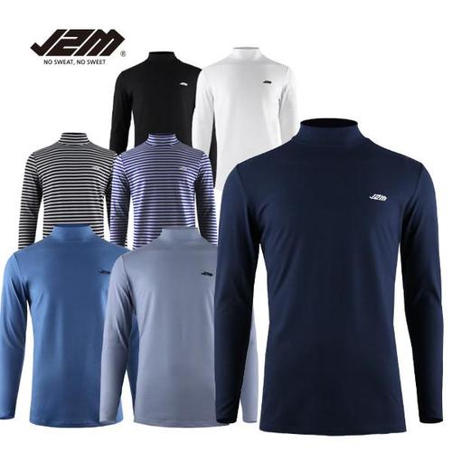 [제이투엠골프]제이투엠골프 핫세븐맨 터틀넥 기모긴팔티셔츠_201M