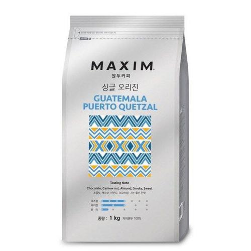 갤러리아_맥심 싱글오리진 과테말라 푸에르토 케찰 홀빈원두 1kg
