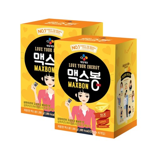[CJ제일제당][CJ]맥스봉 치즈 1.08kg (27gx40ea) x2개
